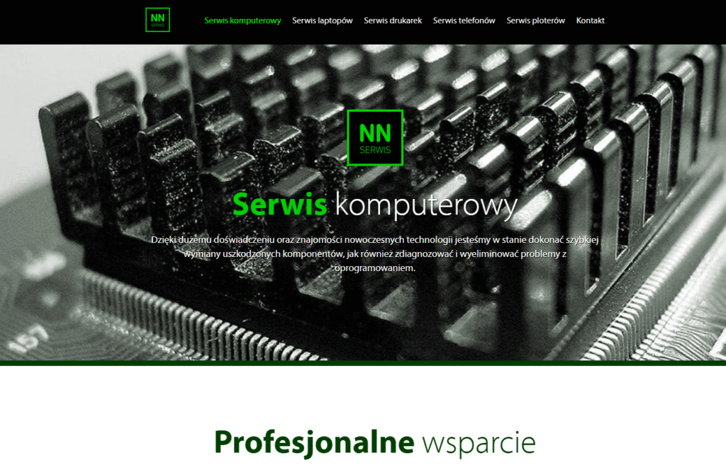 nnserwis.pl pozycjonowanie witryny